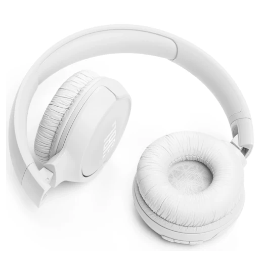 JBL Tune 520BT Wireless On-Ear Headphones (White) - Image 2
