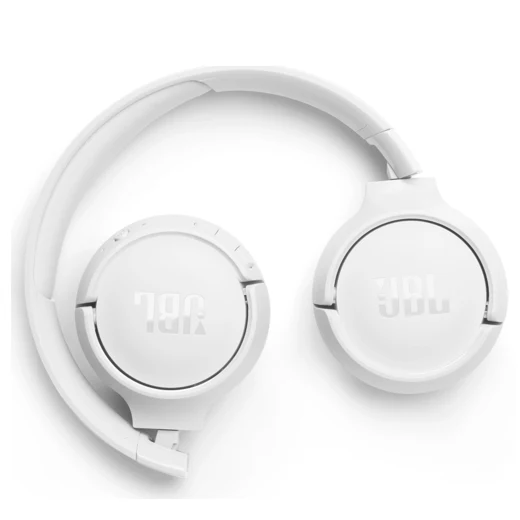 JBL Tune 520BT Wireless On-Ear Headphones (White) - Image 3
