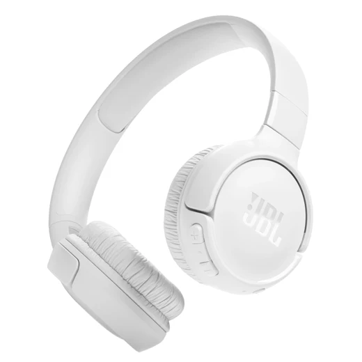 JBL Tune 520BT Wireless On-Ear Headphones (White) - Image 4