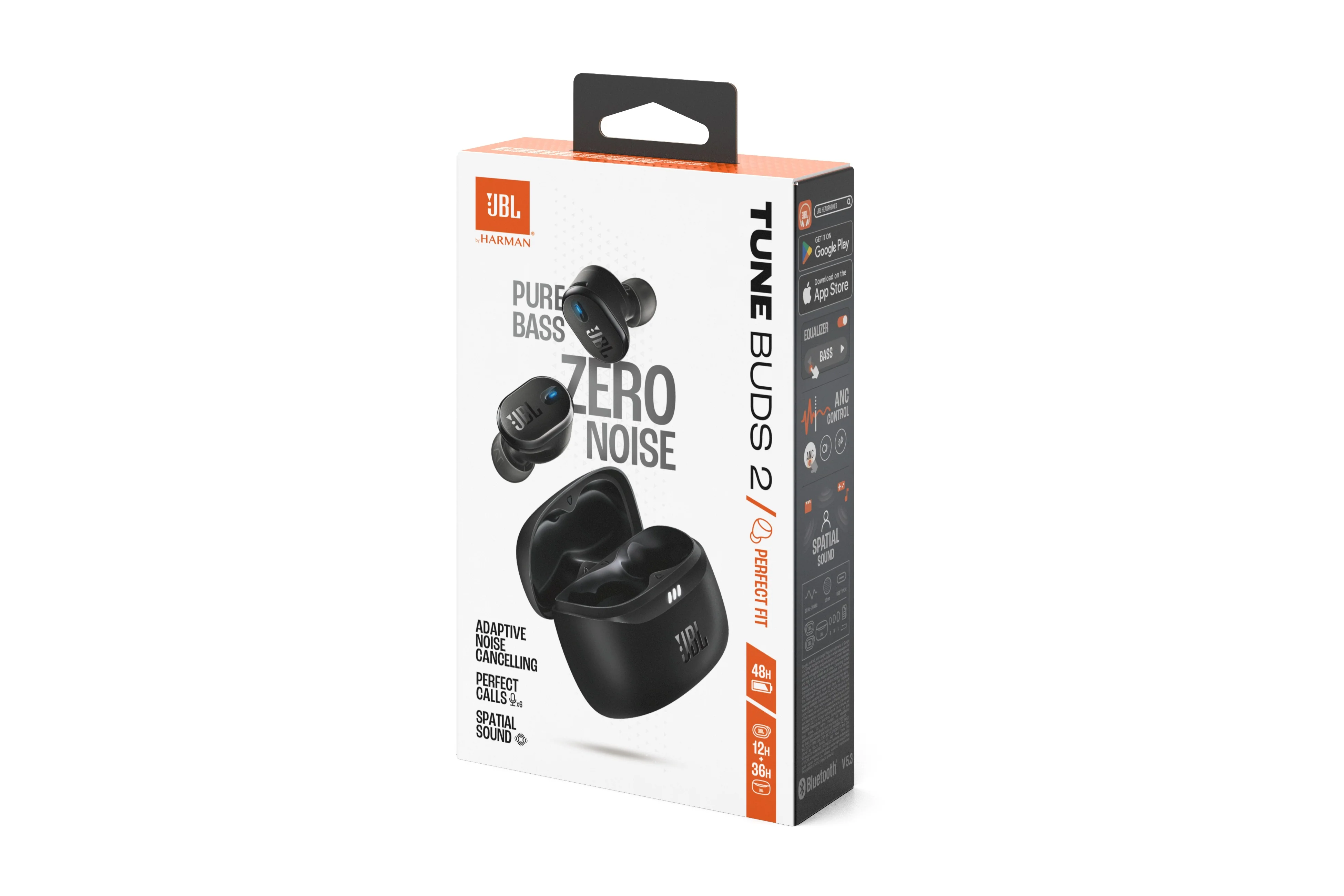 JBL Tune Buds 2 True Wireless Noise Cancelling (Black, White, Ghost Black, Ghost Mauve, Ghost White, Turquoise) - Image 11