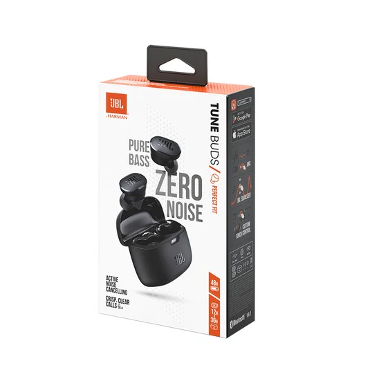 JBL Tune Buds True Wireless Noise Cancelling Earbuds (Black) - Image 9