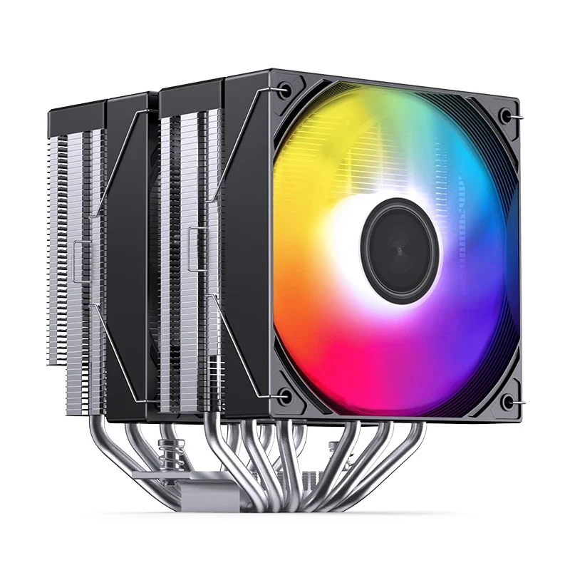 Jonsbo CB80 ARGB Dual-Tower CPU Cooler (Black, White) - Image 5