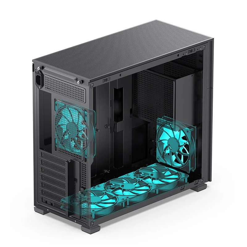 Jonsbo D41 Mesh ATX Computer Case (Black, White) - Image 12