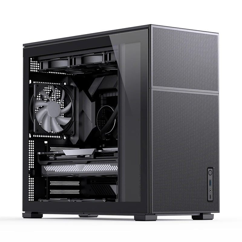 Jonsbo D41 Mesh ATX Computer Case (Black, White) - Image 15
