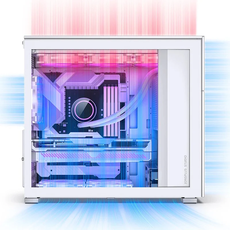 Jonsbo D41 Mesh ATX Computer Case (Black, White) - Image 27