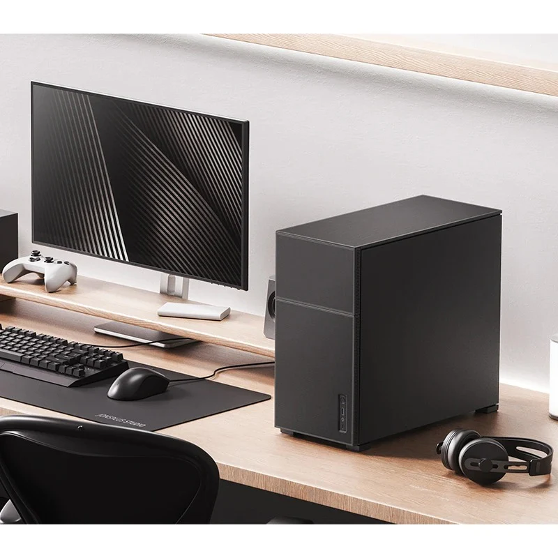 Jonsbo D41 Mesh ATX Computer Case (Black, White) - Image 6