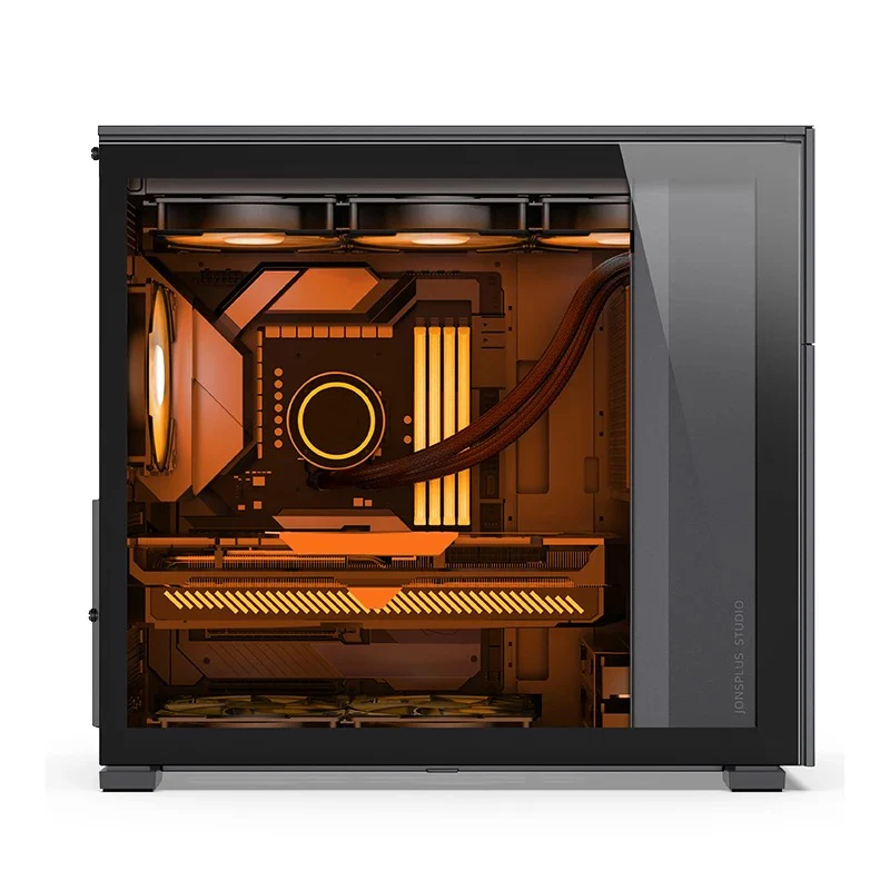 Jonsbo D41 Mesh ATX Computer Case (Black, White) - Image 8