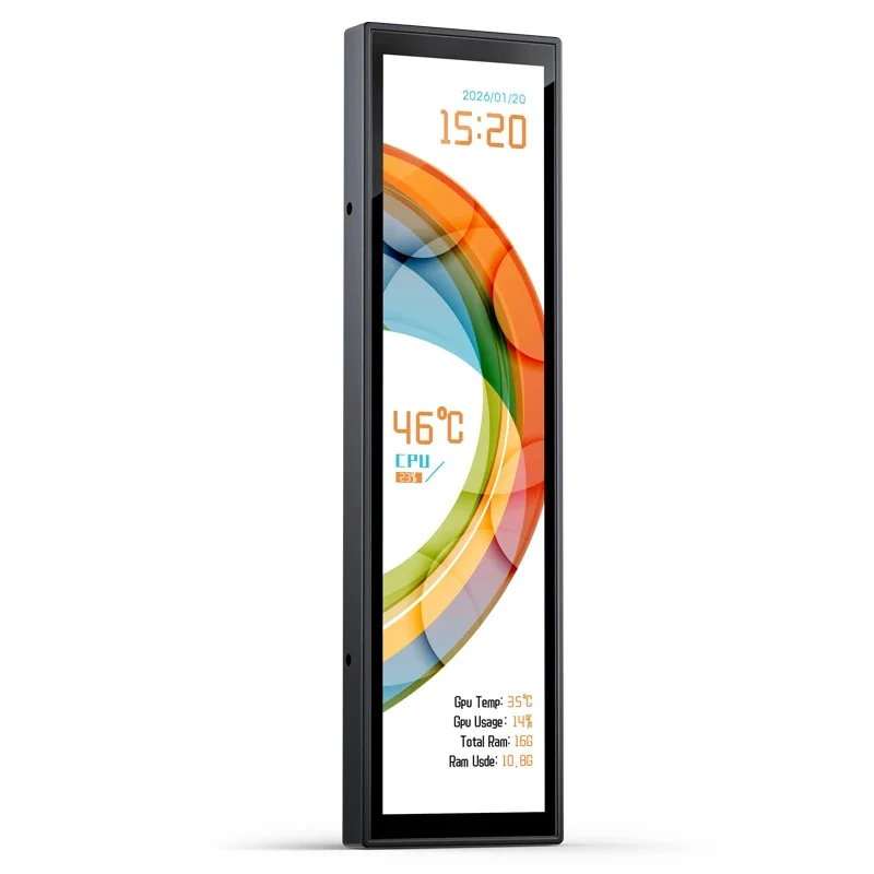 Jonsbo DS916 9.16" Display Screen (Black, White) - Image 4