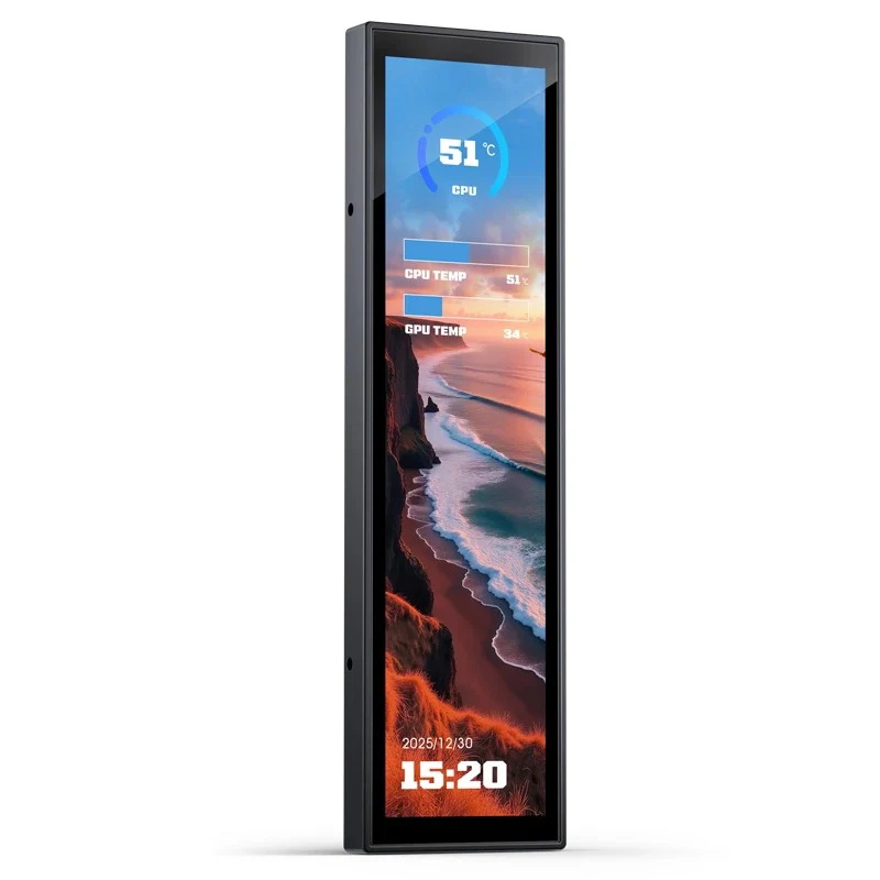 Jonsbo DS916 9.16" Display Screen (Black, White) - Image 5