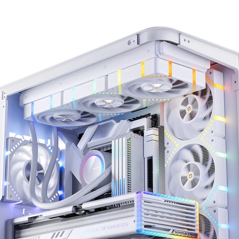 Jonsbo HF2-120W 120MM High Performance Fan (White) - Image 4