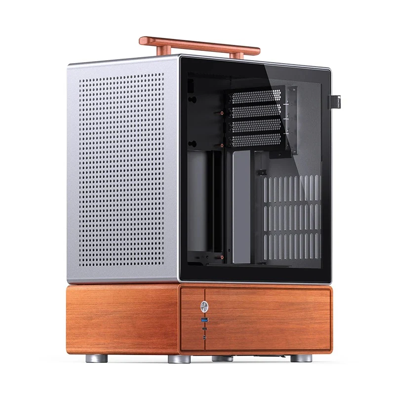 Jonsbo T7 M-ATX Separated Cabinet Computer Case (Black, Silver) - Image 21