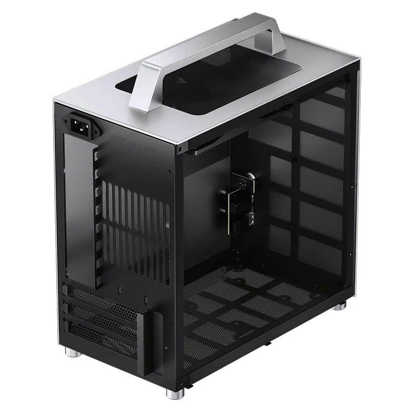 Jonsbo T8 Plus ITX Computer Case (Black, Silver) - Image 41