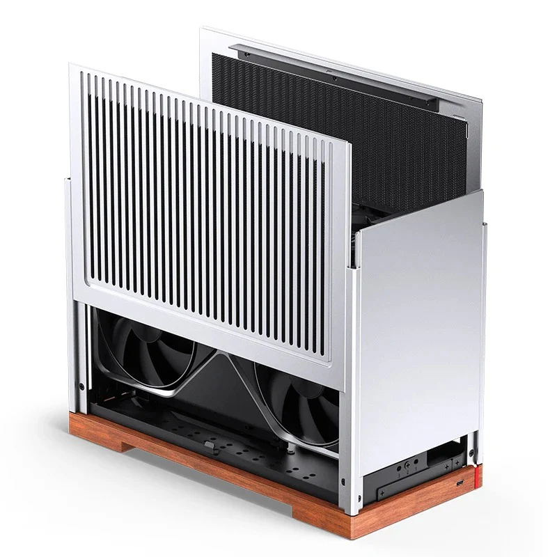 Jonsbo T9 ITX Separated Cabinet Computer Case (Black, Silver) - Image 29