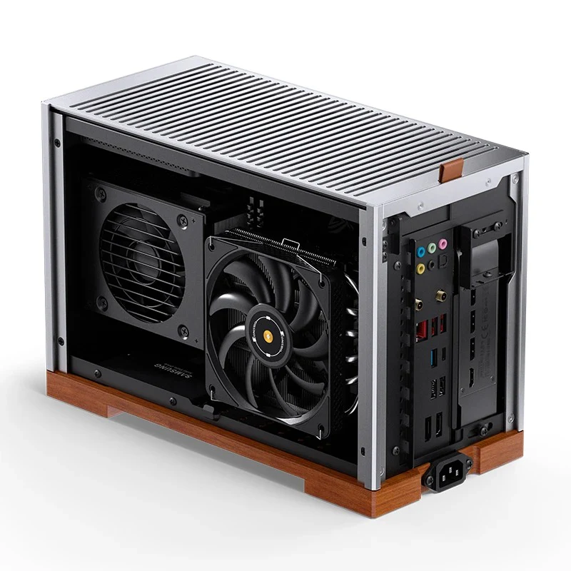 Jonsbo T9 ITX Separated Cabinet Computer Case (Black, Silver) - Image 35