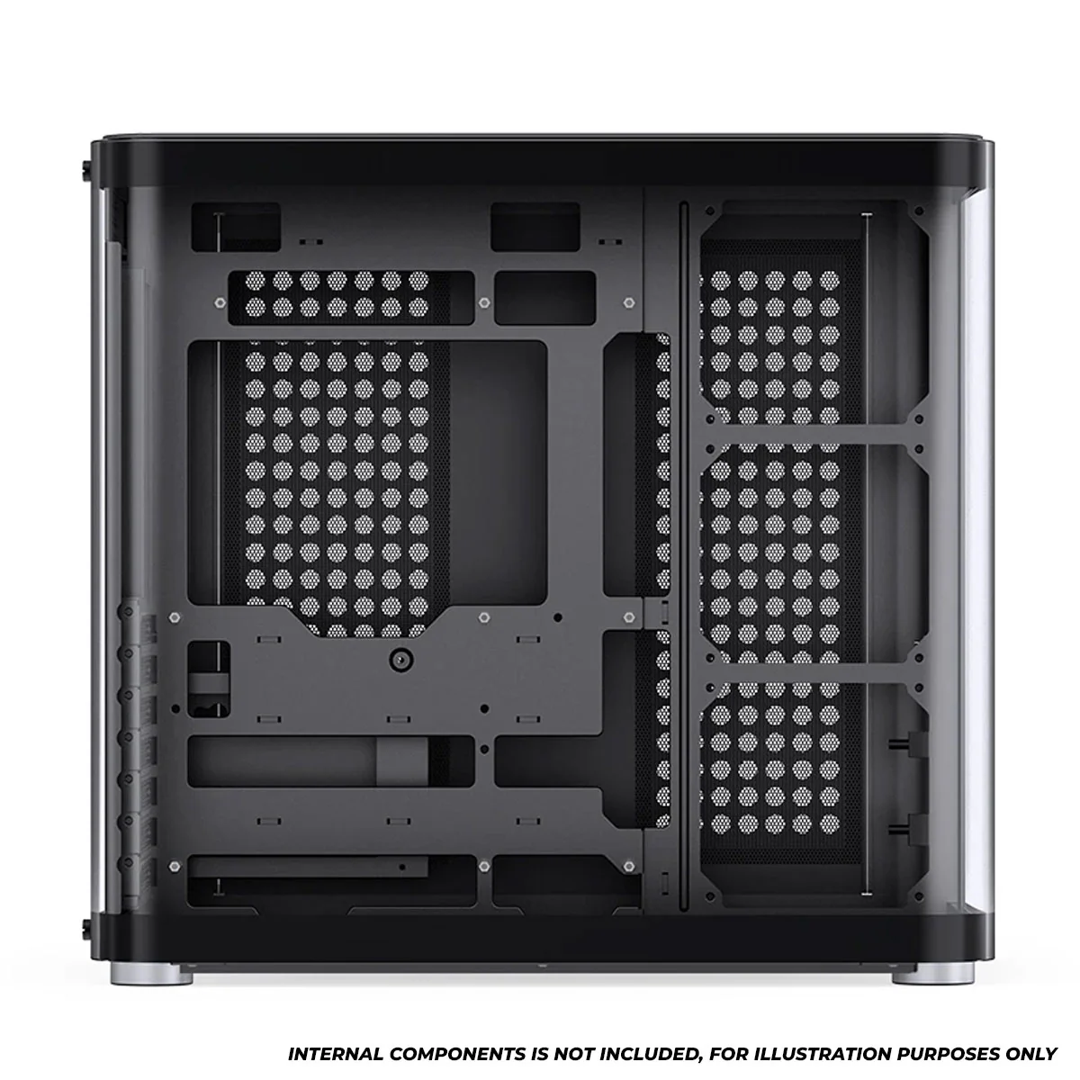 Jonsbo TK-2 ATX Separated Cabinet Computer Case (Black, White) - Image 10