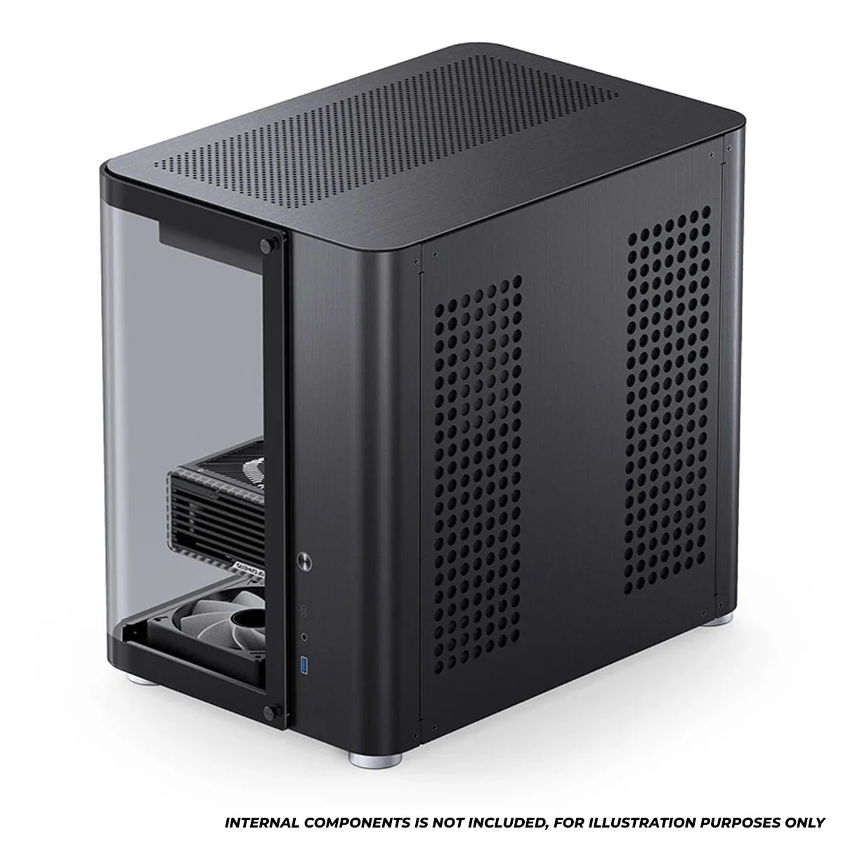 Jonsbo TK-2 ATX Separated Cabinet Computer Case (Black, White) - Image 13