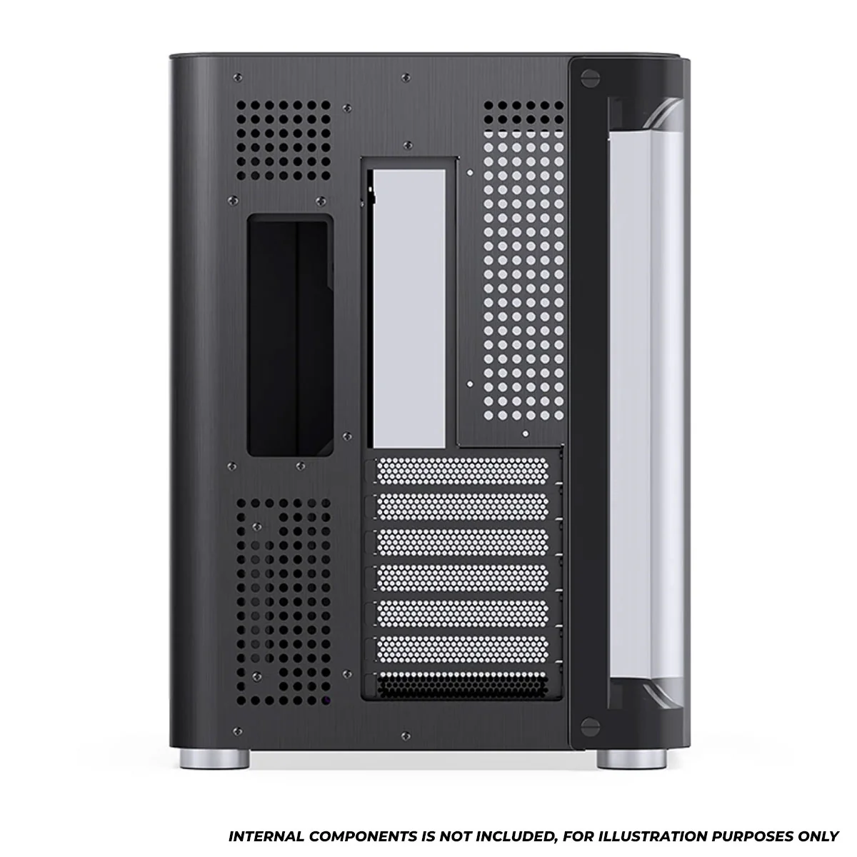 Jonsbo TK-2 ATX Separated Cabinet Computer Case (Black, White) - Image 14