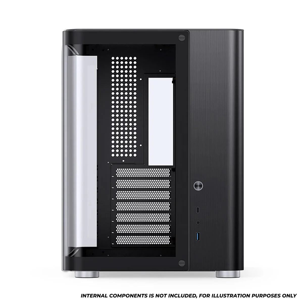 Jonsbo TK-2 ATX Separated Cabinet Computer Case (Black, White) - Image 15