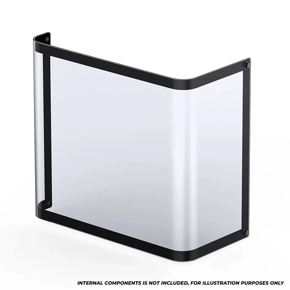 Jonsbo TK-2 ATX Separated Cabinet Computer Case (Black, White) - Image 7