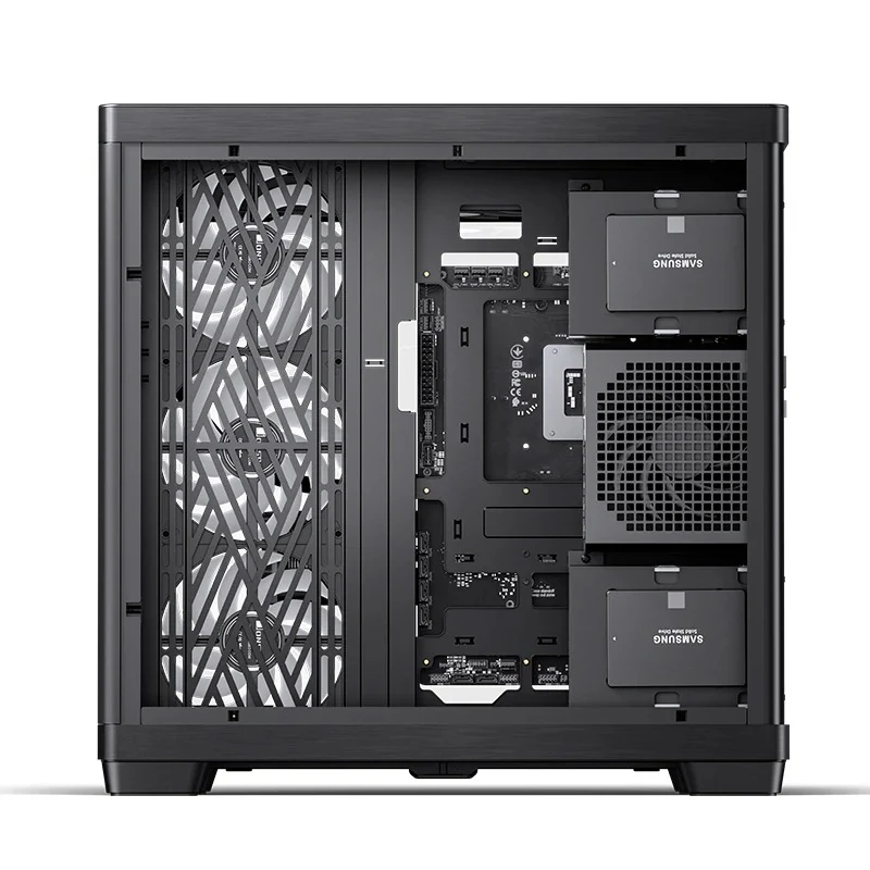 Jonsbo TK-4 ATX Separated Cabinet Computer Case (Black, White) - Image 12