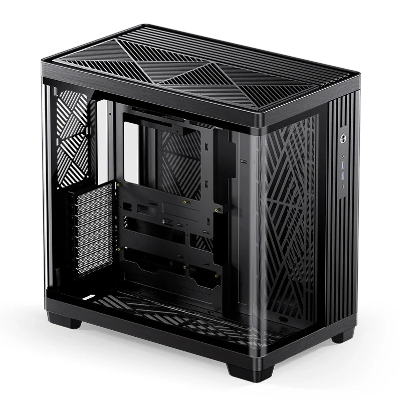 Jonsbo TK-4 ATX Separated Cabinet Computer Case (Black, White) - Image 15