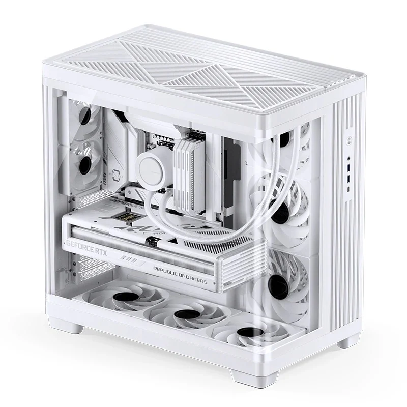 Jonsbo TK-4 ATX Separated Cabinet Computer Case (Black, White) - Image 30