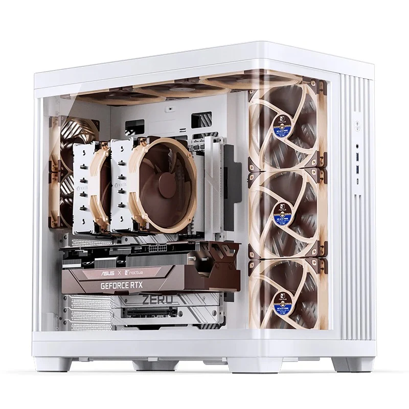 Jonsbo TK-4 ATX Separated Cabinet Computer Case (Black, White) - Image 45