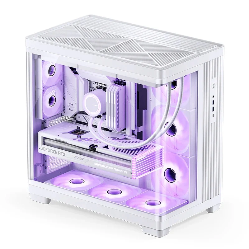 Jonsbo TK-4 ATX Separated Cabinet Computer Case (Black, White) - Image 46