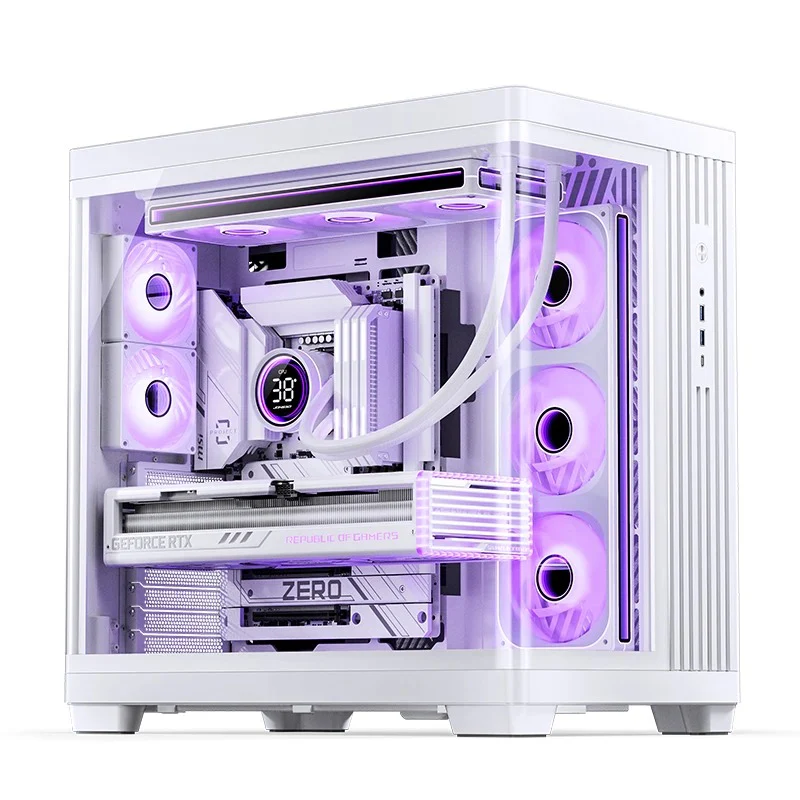 Jonsbo TK-4 ATX Separated Cabinet Computer Case (Black, White) - Image 47