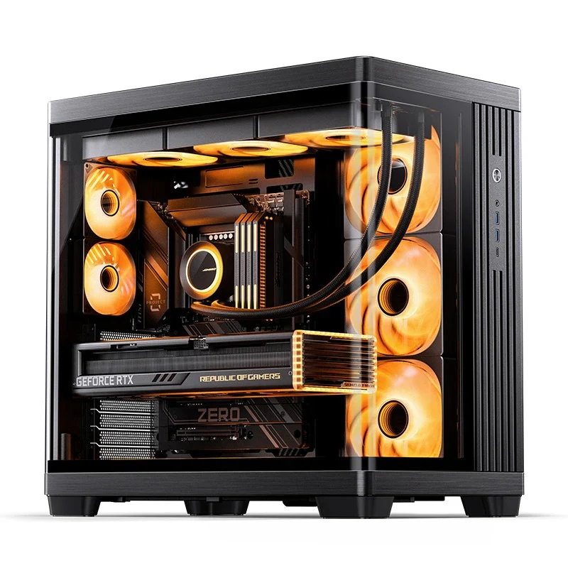 Jonsbo TK-4 ATX Separated Cabinet Computer Case (Black, White) - Image 6