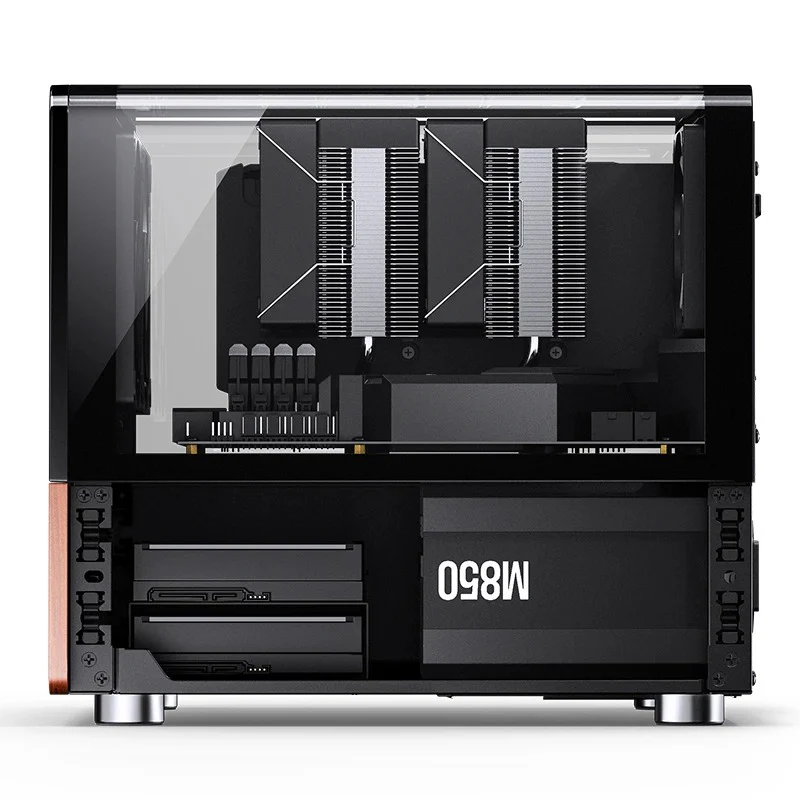 Jonsbo V12 M-ATX Separated Cabinet Case (Black, White) - Image 10