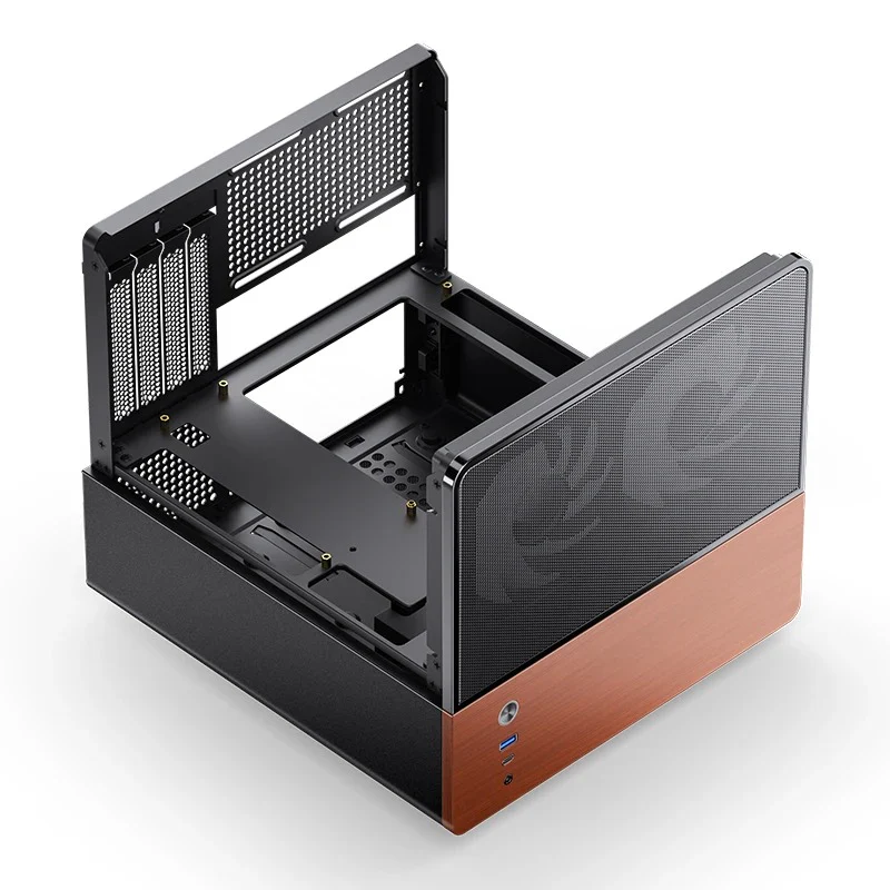 Jonsbo V12 M-ATX Separated Cabinet Case (Black, White) - Image 19