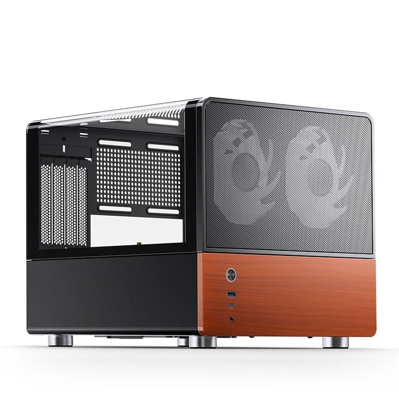 Jonsbo V12 M-ATX Separated Cabinet Case (Black, White) - Image 21