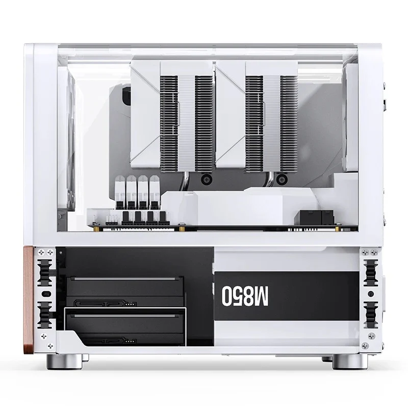 Jonsbo V12 M-ATX Separated Cabinet Case (Black, White) - Image 29