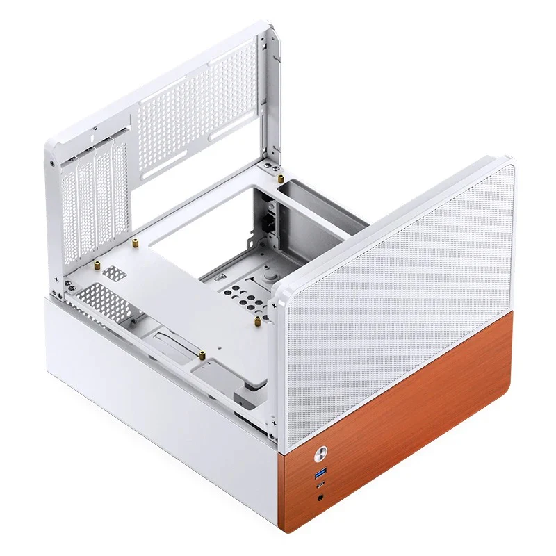 Jonsbo V12 M-ATX Separated Cabinet Case (Black, White) - Image 37