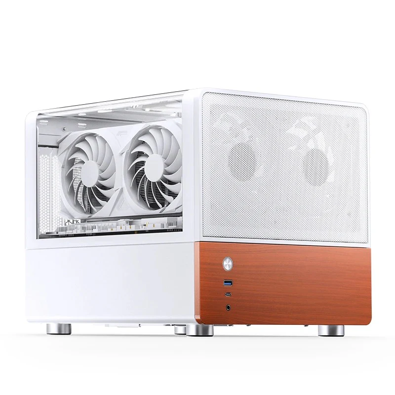 Jonsbo V12 M-ATX Separated Cabinet Case (Black, White) - Image 38