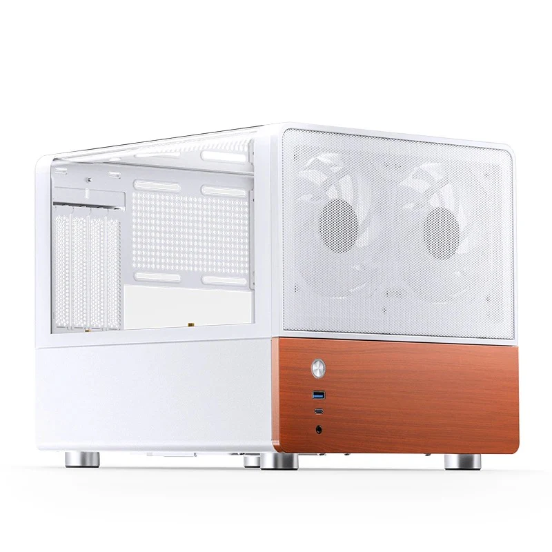 Jonsbo V12 M-ATX Separated Cabinet Case (Black, White) - Image 39