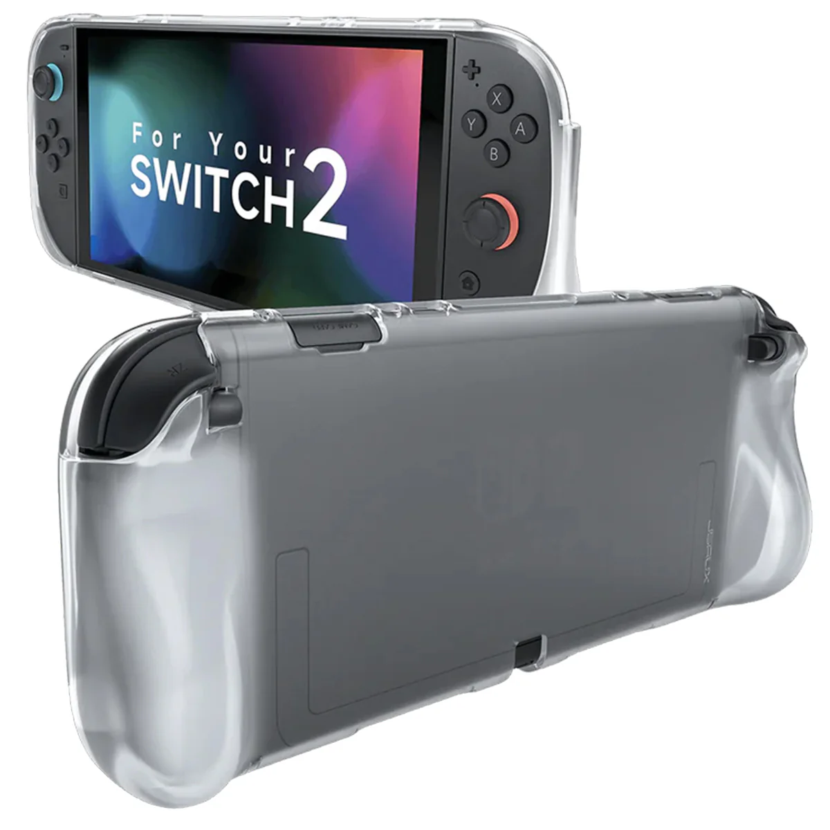 JSAUX Integrated Soft TPU Protective Case for Nintendo Switch 2 (Transparent Black, Transparent) (PC0115) - Image 10