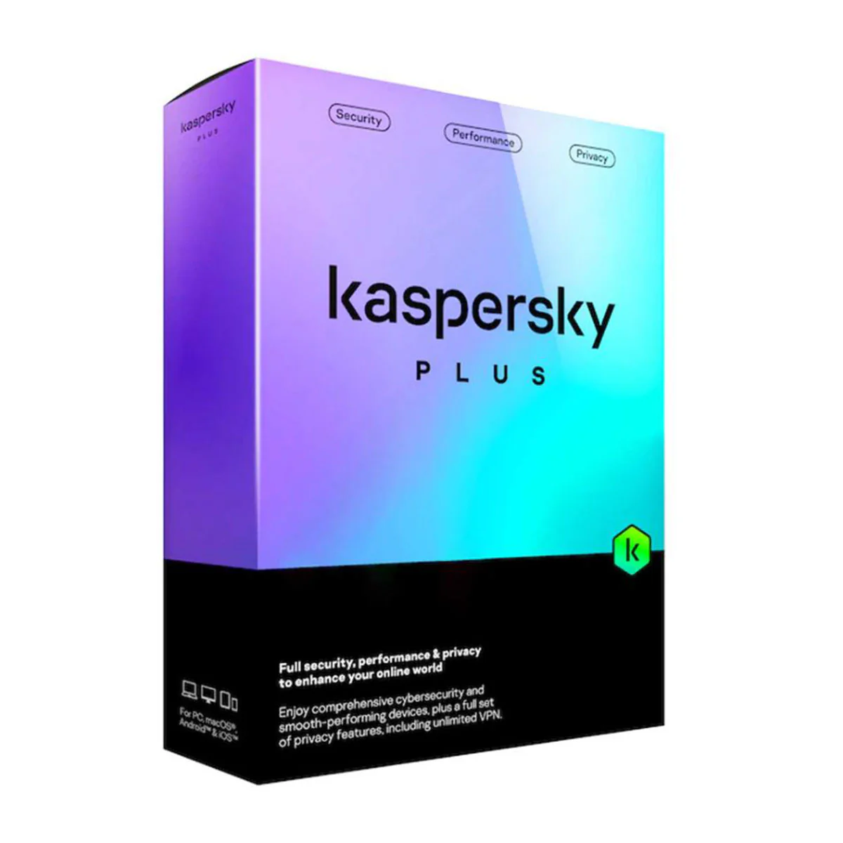 Kaspersky Plus 1-Device (1-Year Retail Pack)