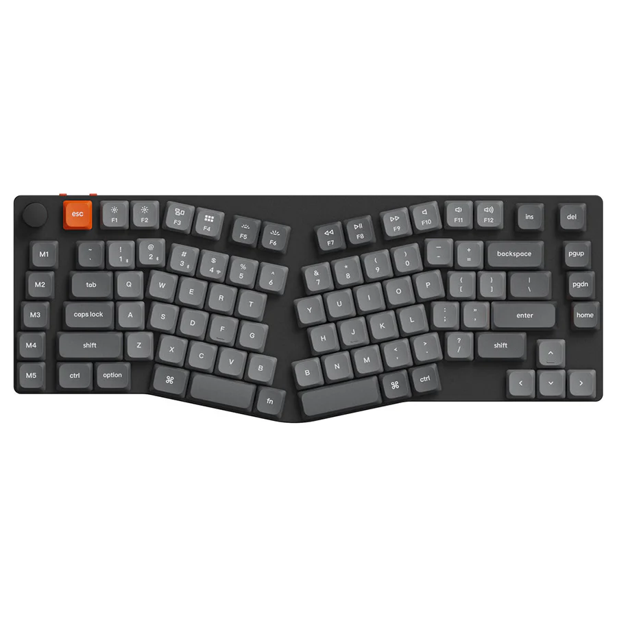 Keychron K15 Max QMK RGB Hot-Swappable 75% Alice Wireless Custom Mechanical Keyboard (Low Profile Gateron Mechanical Red Switch, Low Profile Gateron Mechanical Blue Switch, Low Profile Gateron Mechanical Brown Switch) - Image 11