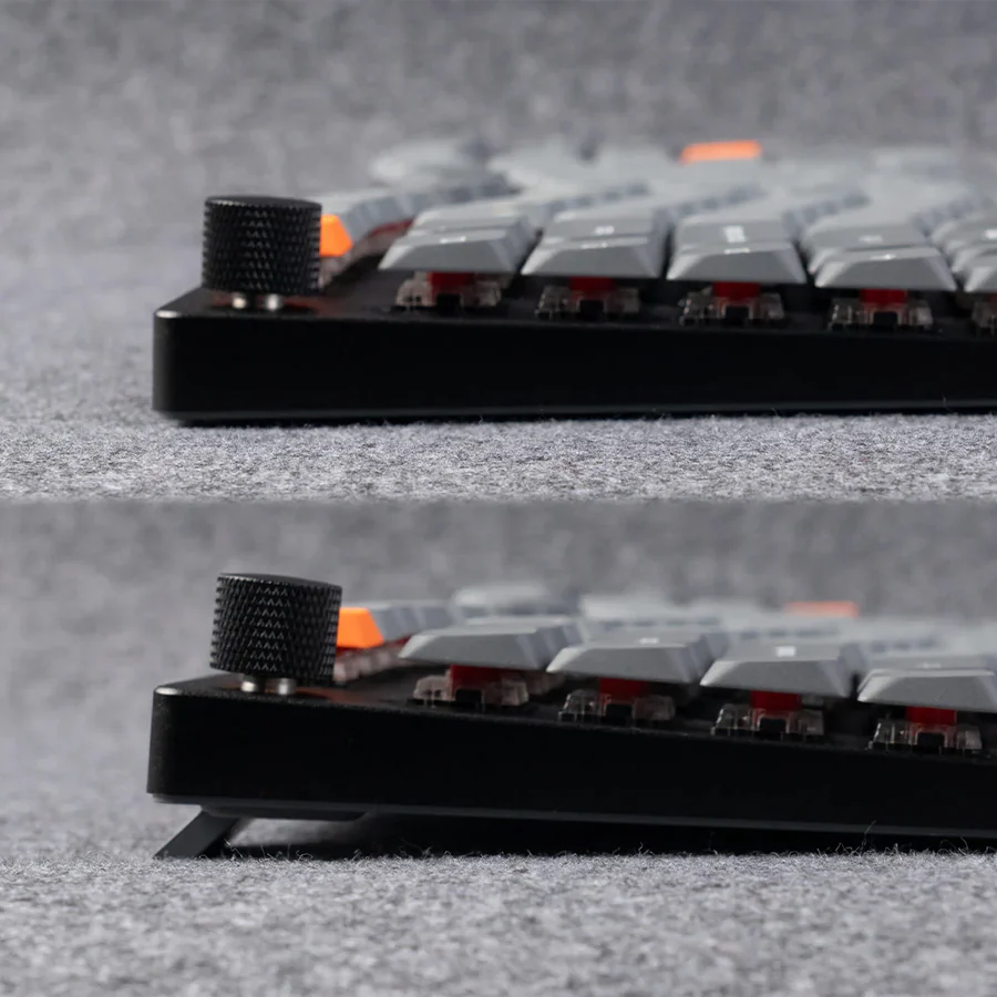 Keychron K15 Max QMK RGB Hot-Swappable 75% Alice Wireless Custom Mechanical Keyboard (Low Profile Gateron Mechanical Red Switch, Low Profile Gateron Mechanical Blue Switch, Low Profile Gateron Mechanical Brown Switch) - Image 5