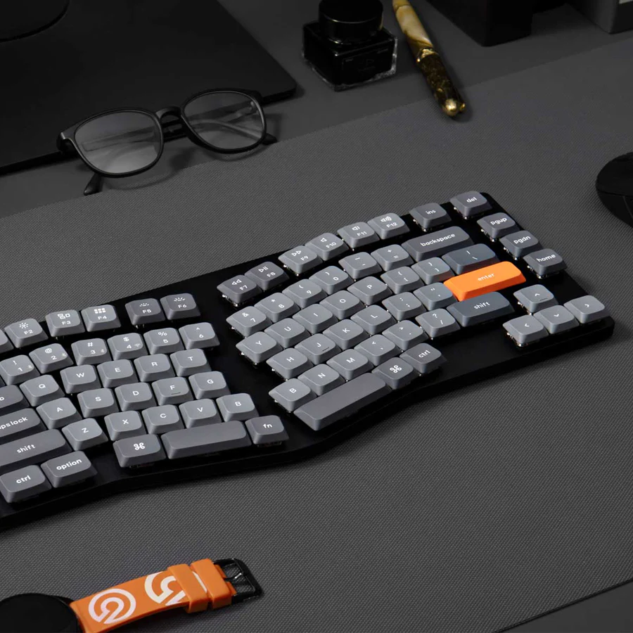 Keychron K15 Max QMK RGB Hot-Swappable 75% Alice Wireless Custom Mechanical Keyboard (Low Profile Gateron Mechanical Red Switch, Low Profile Gateron Mechanical Blue Switch, Low Profile Gateron Mechanical Brown Switch) - Image 9