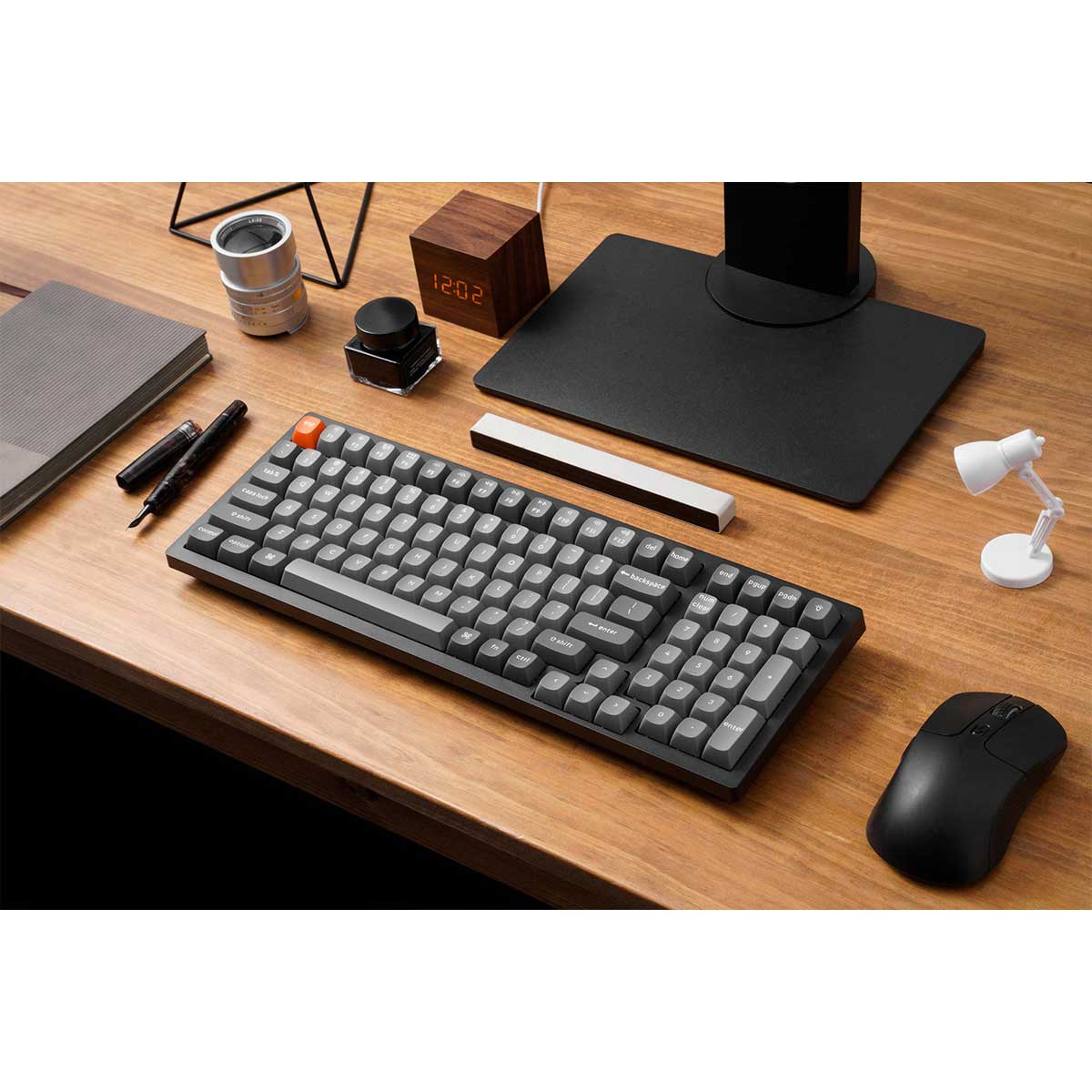 Keychron K4 Max QMK Fully Assembled Hot-Swappable RGB Backlight 96% Wireless Mechanical Keyboard - Black (Super Red Switch, uper Brown Switch, Super Banana Switch) (K4M-H1, K4M-H3, K4M-H4) - Image 5