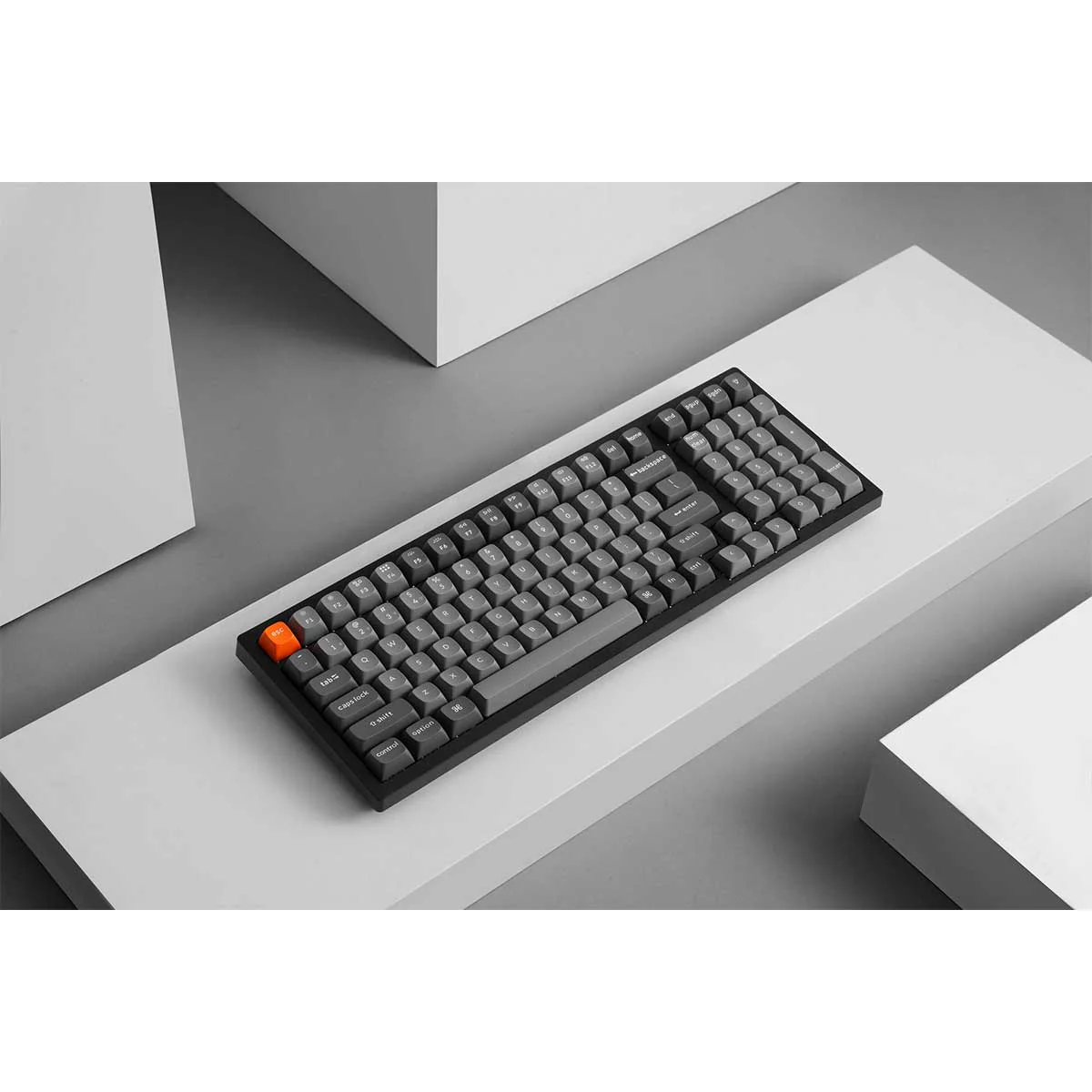 Keychron K4 Max QMK Fully Assembled Hot-Swappable RGB Backlight 96% Wireless Mechanical Keyboard - Black (Super Red Switch, uper Brown Switch, Super Banana Switch) (K4M-H1, K4M-H3, K4M-H4) - Image 6