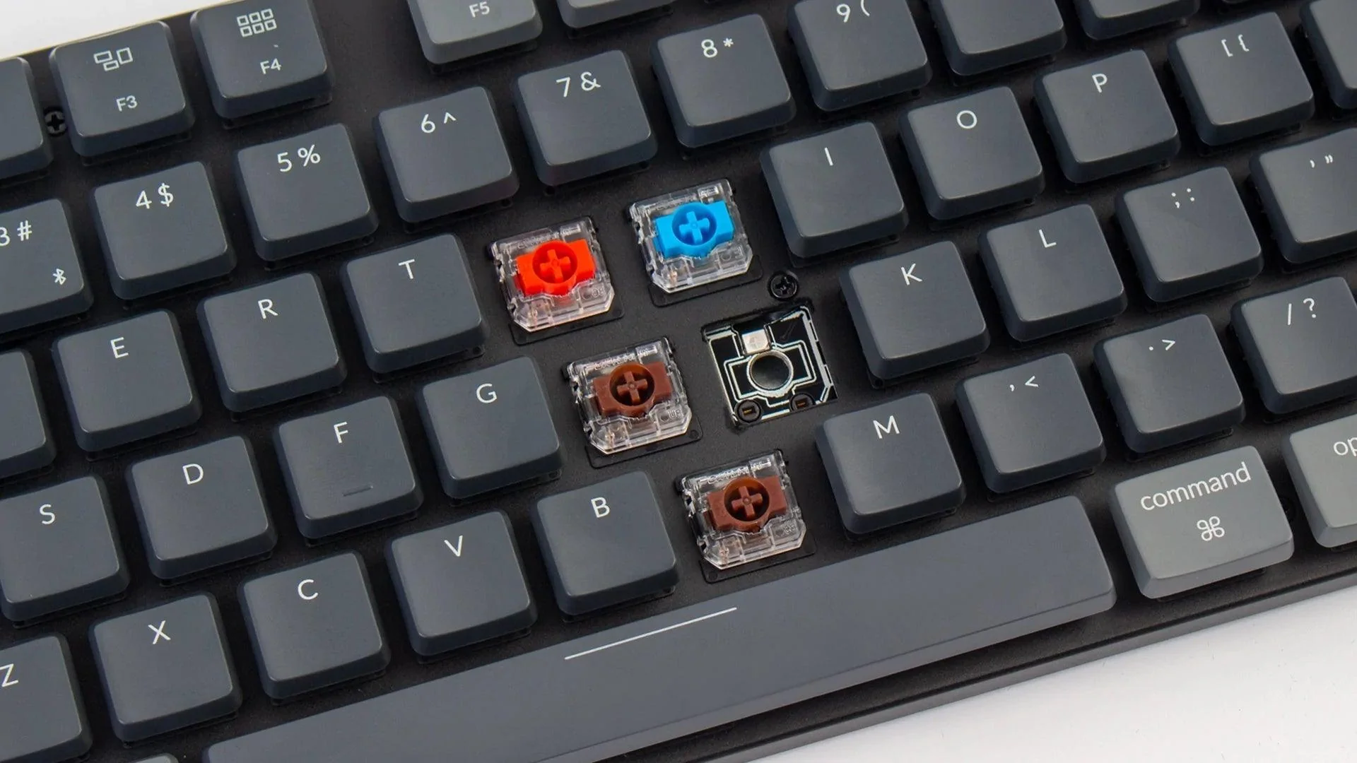 Keychron K5 SE Wireless Mechanical Hot-Swappable Optical White Backlight Keyboard (Red Switch) (K5SED1) - Image 2