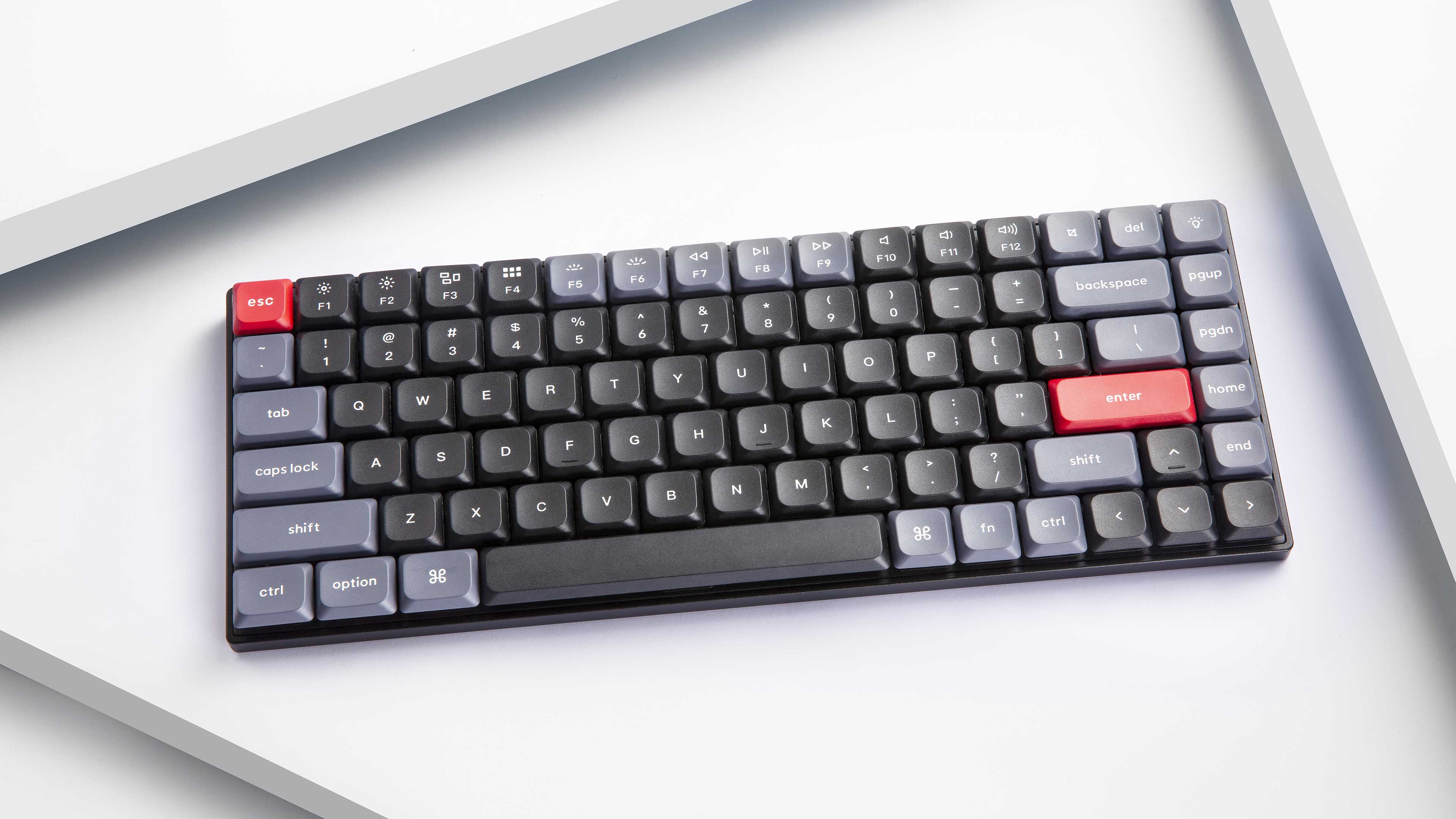 Keychron S1 QMK Custom Mechanical RGB Backlight Keyboard (Red Switch) (S1B1) - Image 4