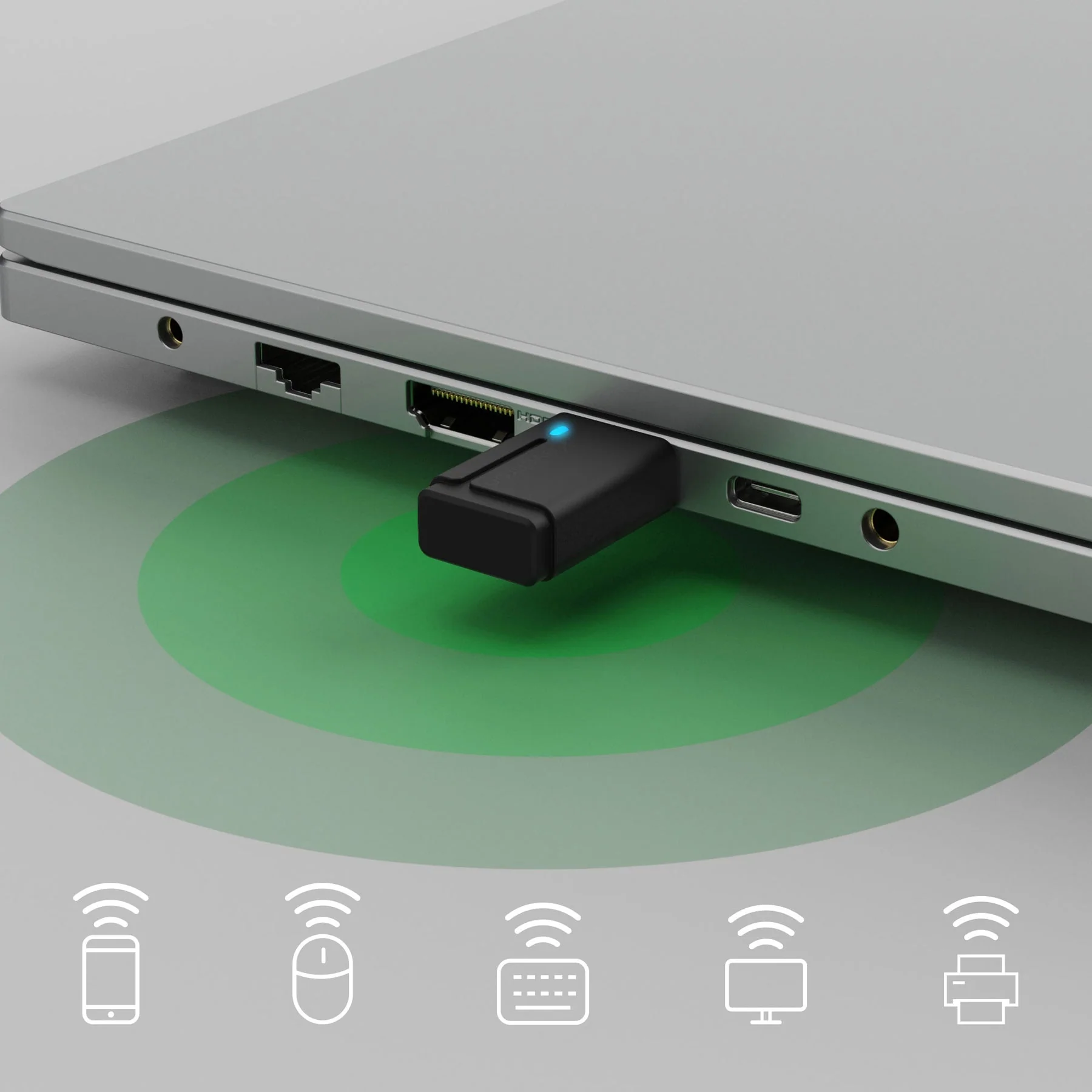 Keychron USB Bluetooth Adapter 5.0 For Windows PC (Bt-1) - Image 2