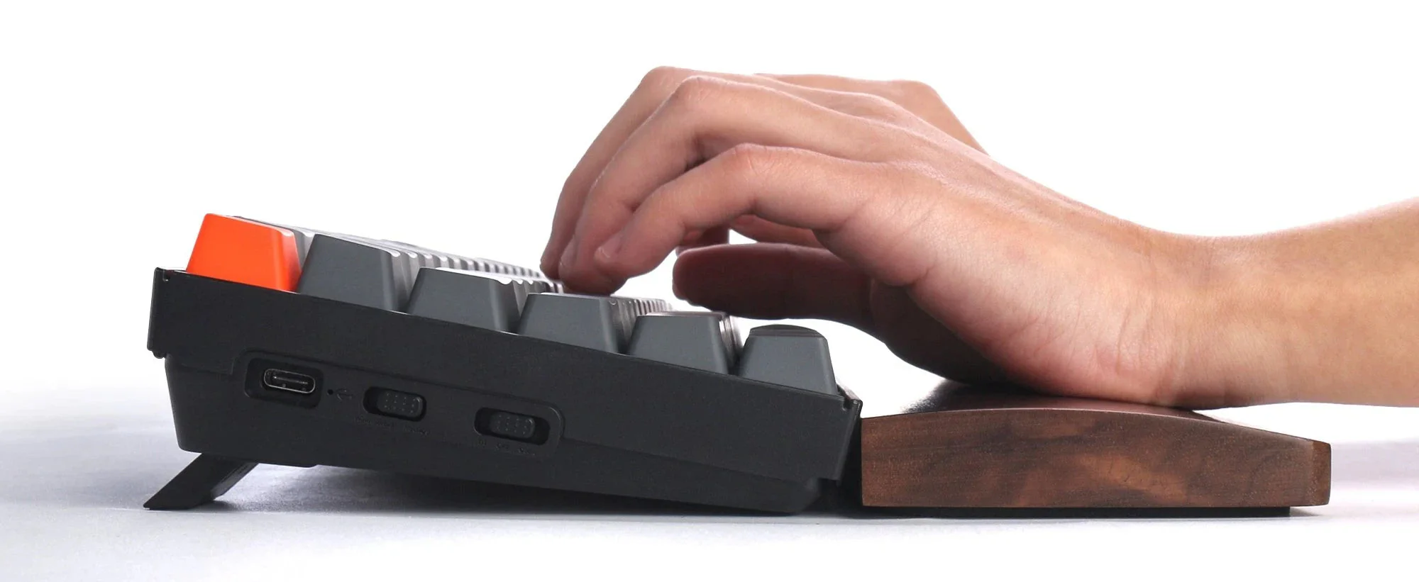 Keychron Wooden Palm Rest For K2 & K6 (PR1) - Image 3