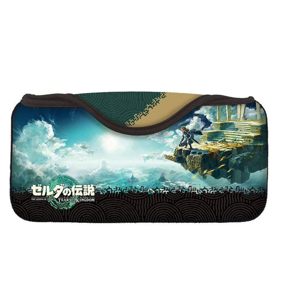 Keys Factory NSW The Legend Of Zelda Tears Of The Kingdom Quick Pouch Collection For Nintendo Switch Lite (CQP-015-1)