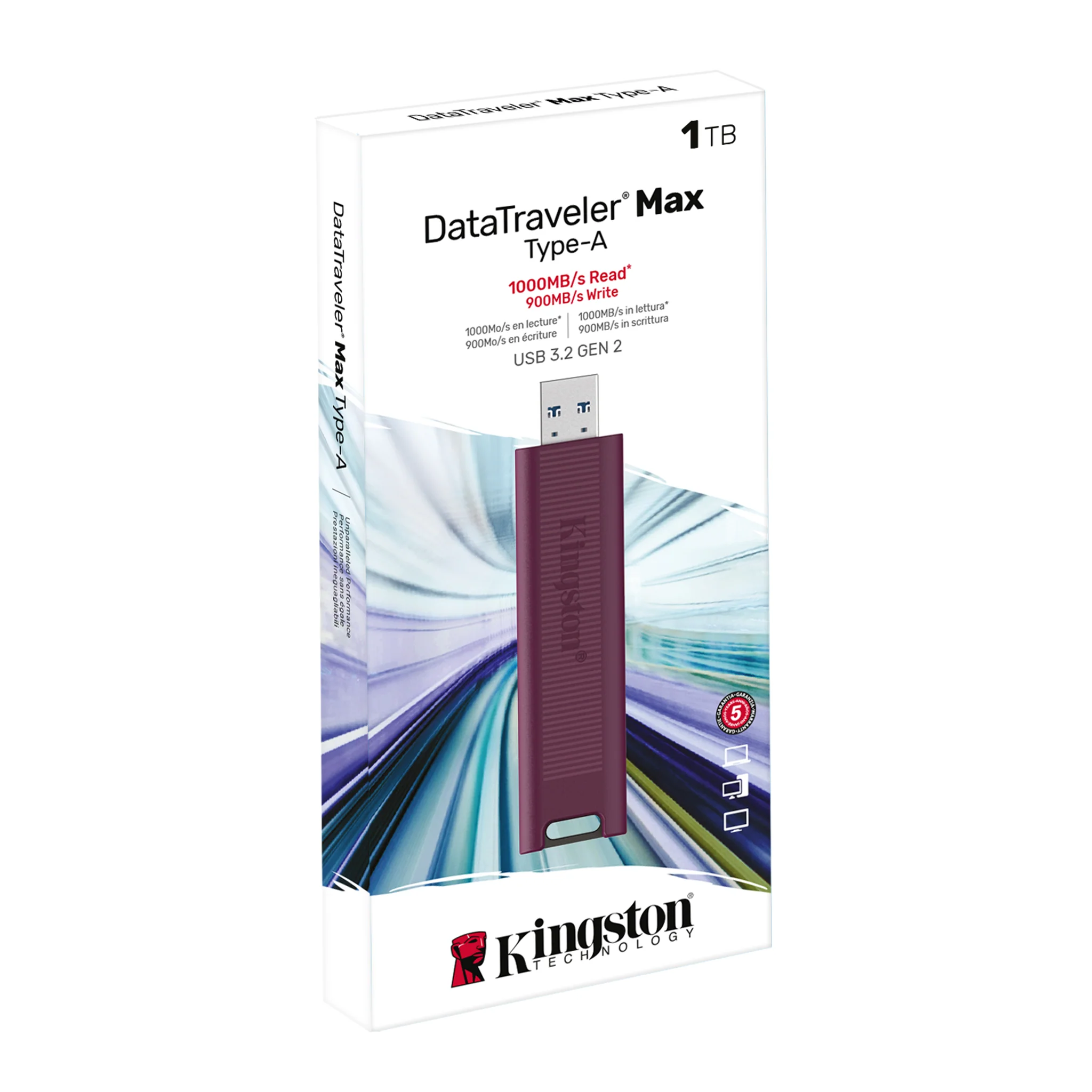 Kingston Datatraveler Max USB 3.2 Gen 2 USB Type-A Flash Drive - Image 6